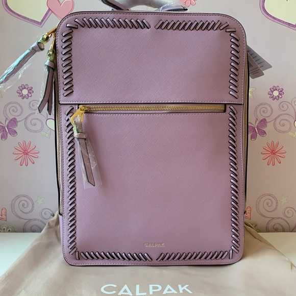 Calpak Kaya 15 inch Laptop Backpack in Lavender main image 9